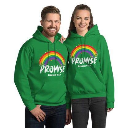 Rainbow Promise Unisex Hoodie: Genesis 9:13